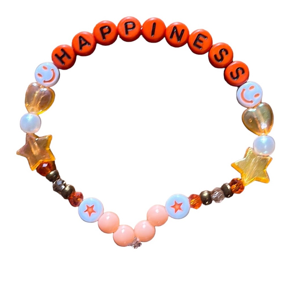 Taylor Swift Handmade Friendship Beaded Bracelet
“Happiness”